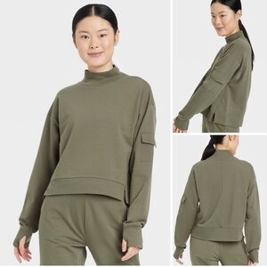 All in Motion French Terry Butter Wash Sweatshirt